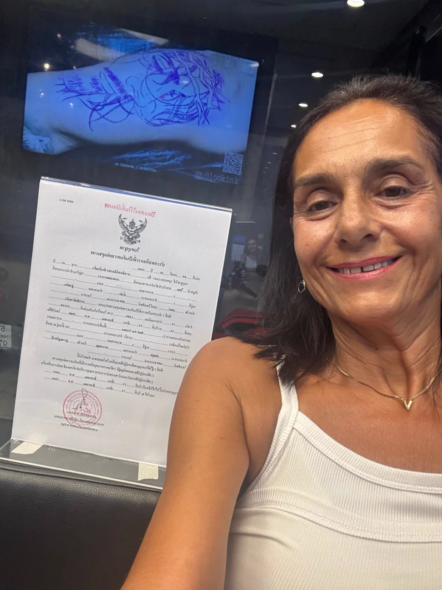 Gail Zehavi during her training